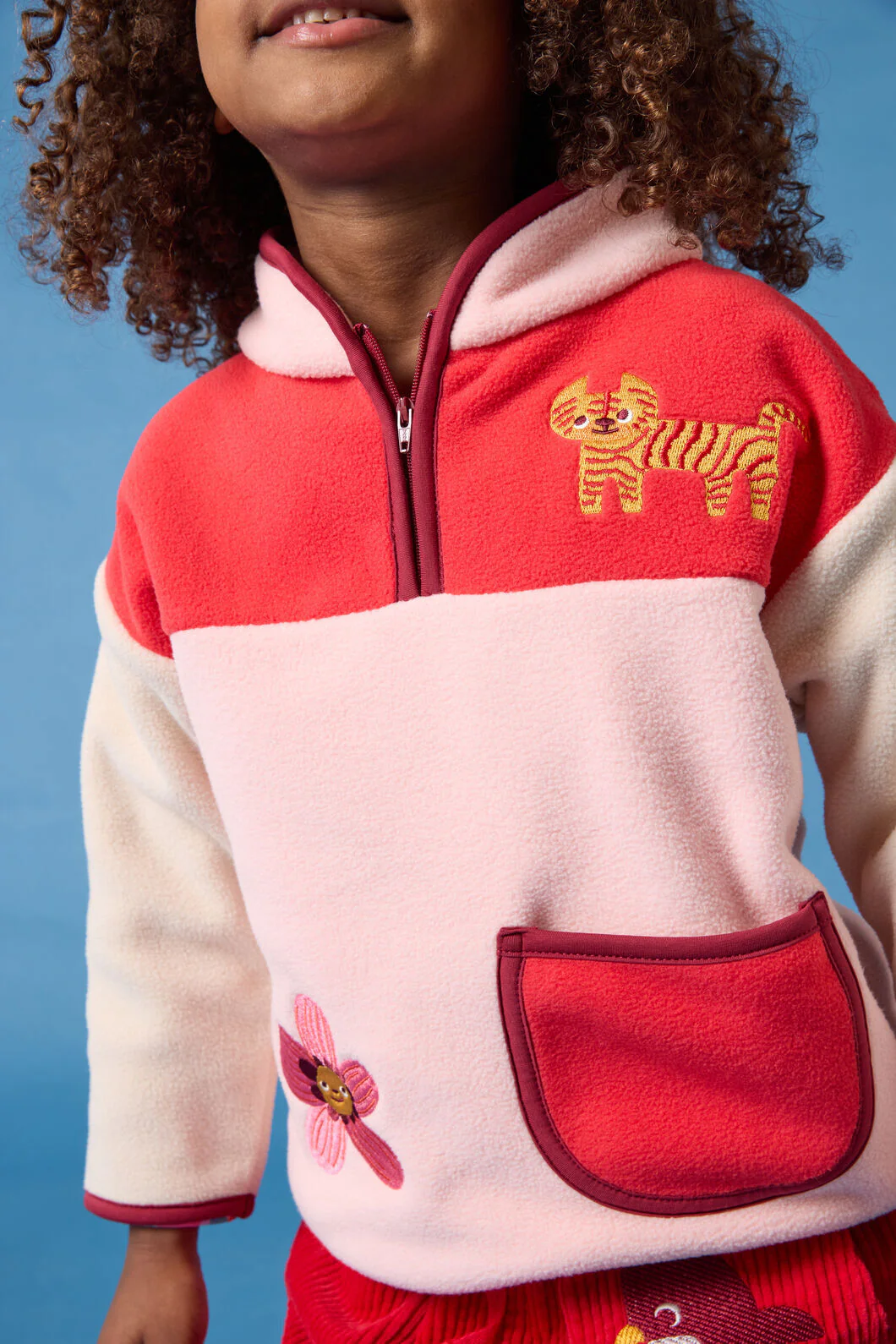 Tiger Kids Fleece Top - Image 3