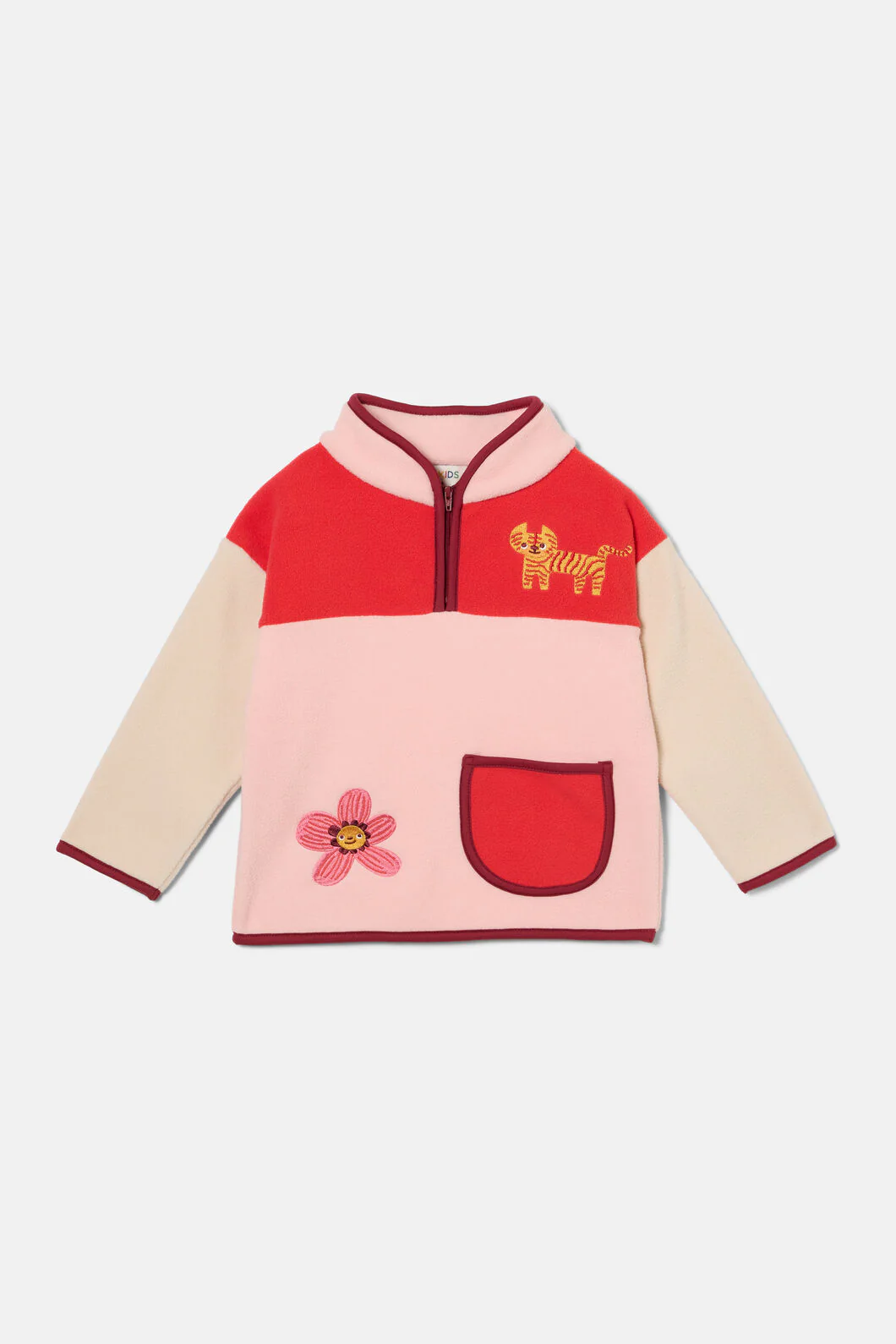 Tiger Kids Fleece Top - Image 4