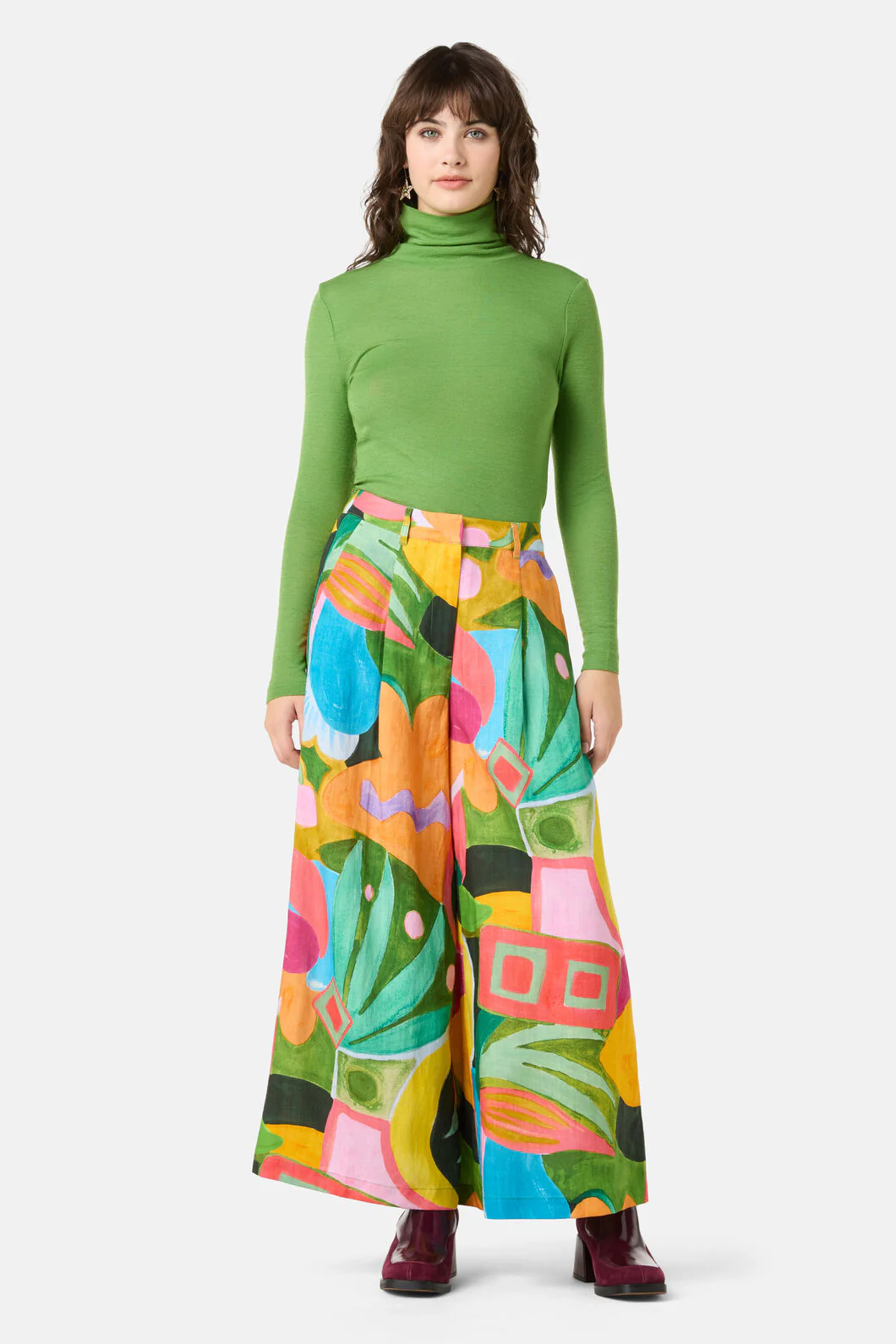 Warm Winter Printed Culotte - Image 3