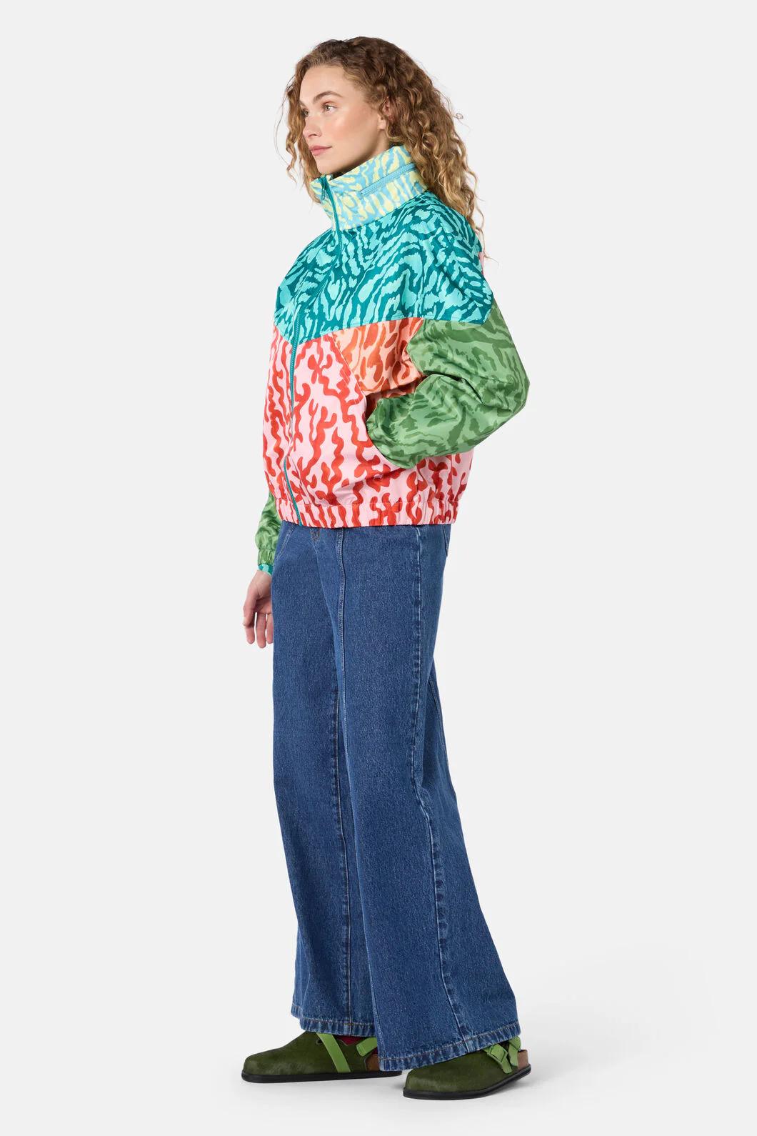 Zellige Patch Raincoat - Image 4