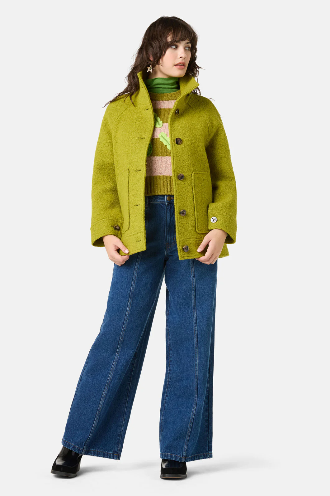 Zoe Wool Coat - Image 5