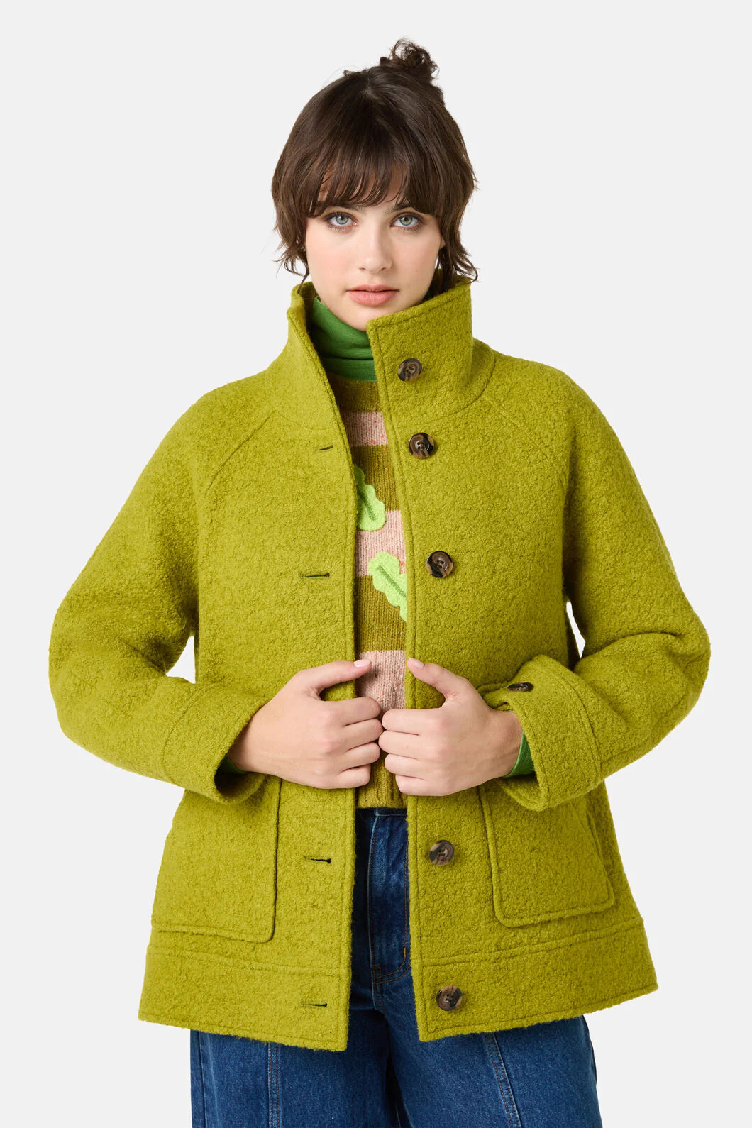 Zoe Wool Coat - Image 6