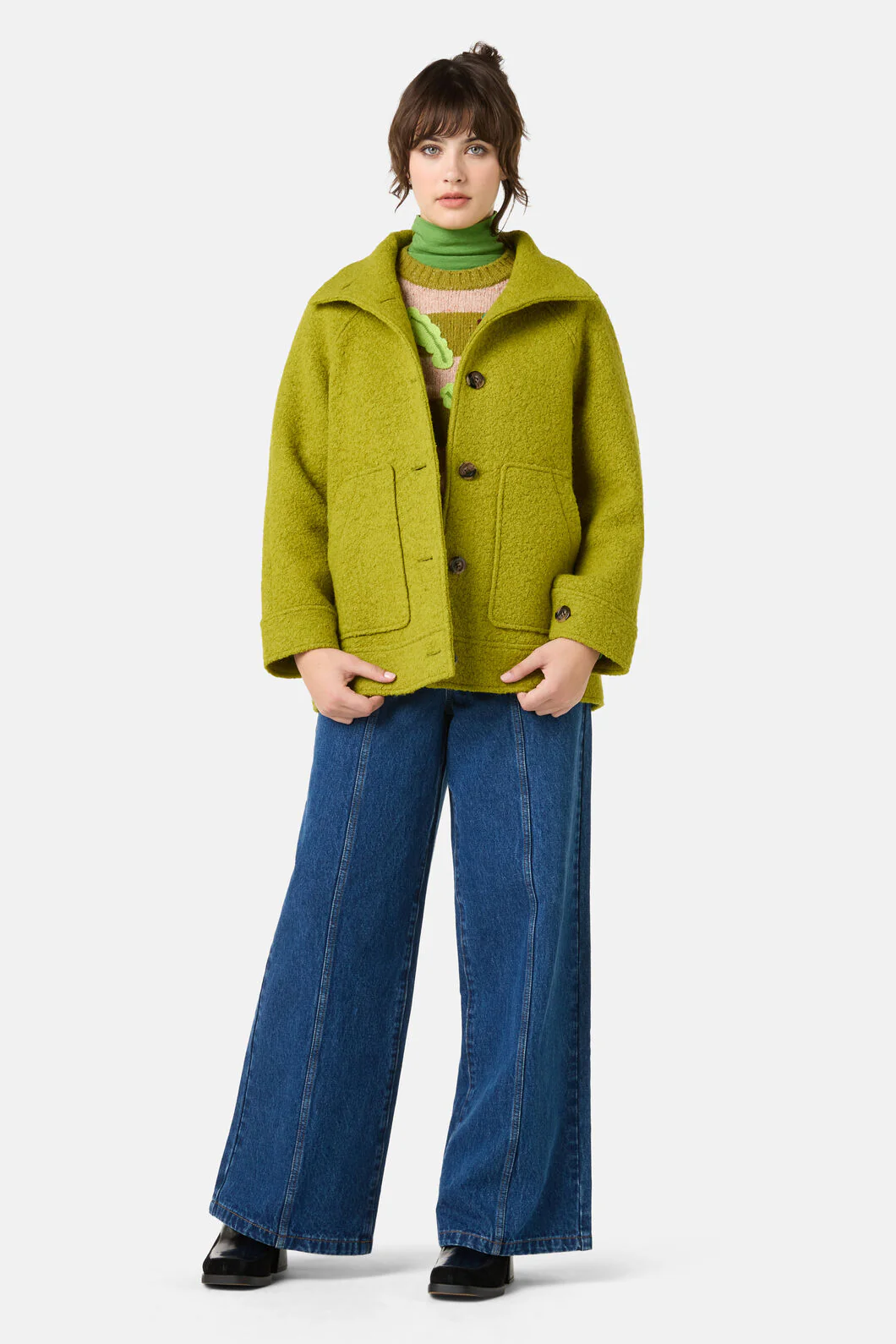 Zoe Wool Coat - Image 9